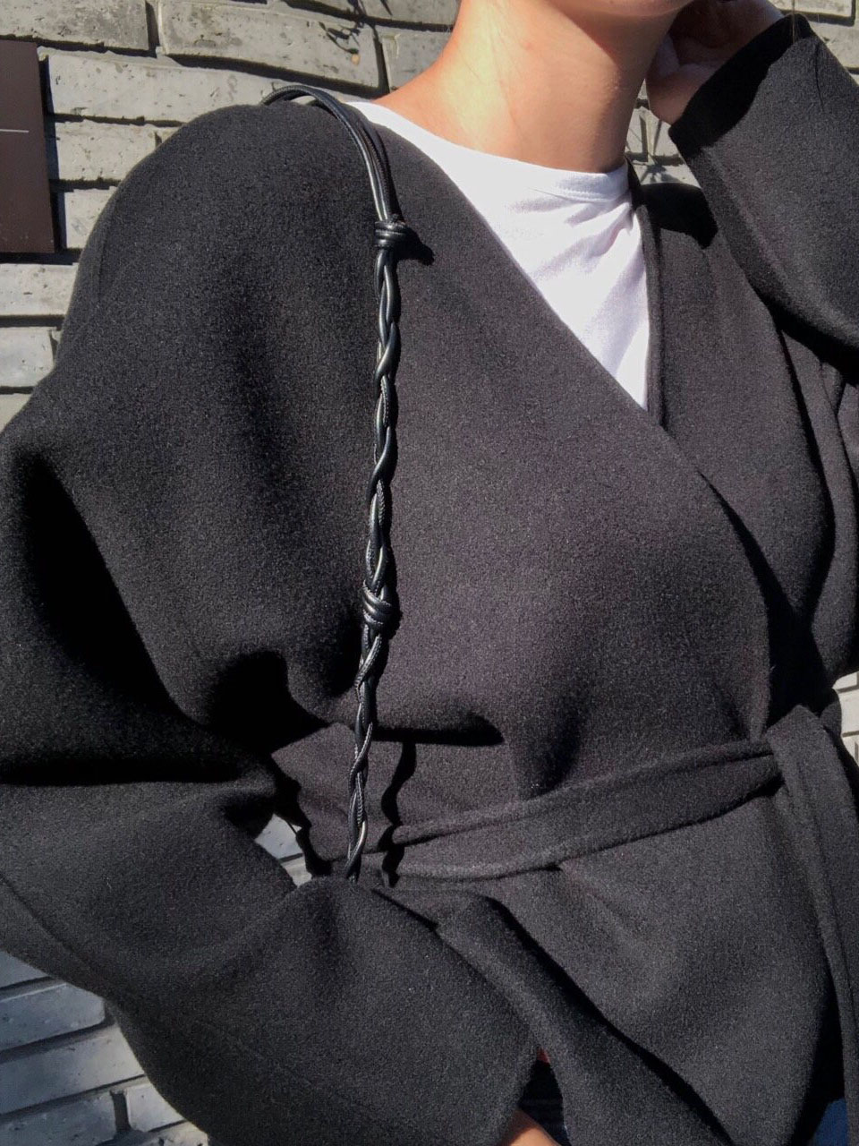 normal handmade jacket -black