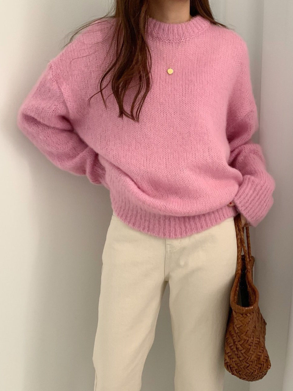 margaret knit -pink